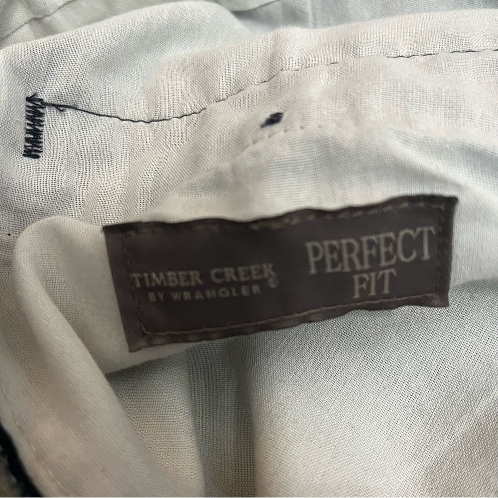Timber Creek Navy Blue Khaki Pants 42x32 - Picture 5 of 5